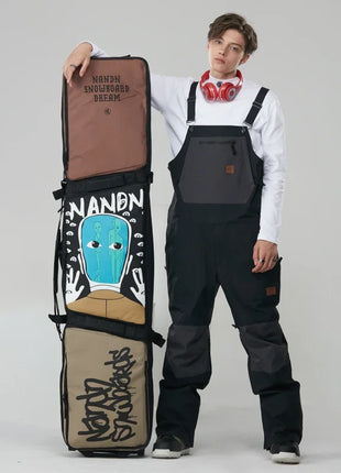 תיק סקי NANDN – קיבולת גדולה עם גלגלים לניידות מירבית


