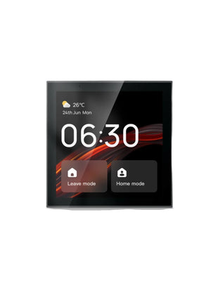 לוח בקרה חכם עם מסך מגע 4 אינץ' Tuya Wifi – שער ZigBee מובנה ושליטה קולית
