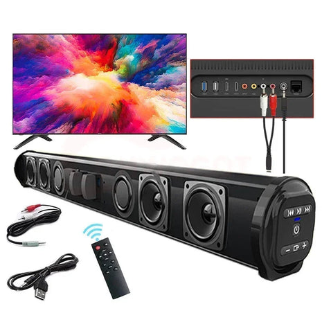 רמקול סאונדבר אלחוטי – Bluetooth עם סראונד איכותי לבית

