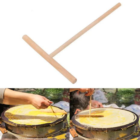 מפזר בלילה מעץ להכנת פנקייקים בצורה אחידה
