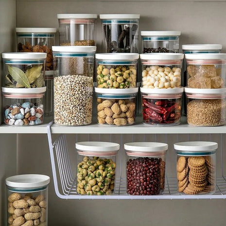 סט קופסאות אחסון אטומות למטבח לשמירה מושלמת על טריות האוכל