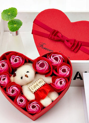 10 artificial rose flowers for a touch of romance.