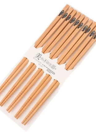 Bamboo chopsticks with a comfortable grip designed to make eating easier and more enjoyable