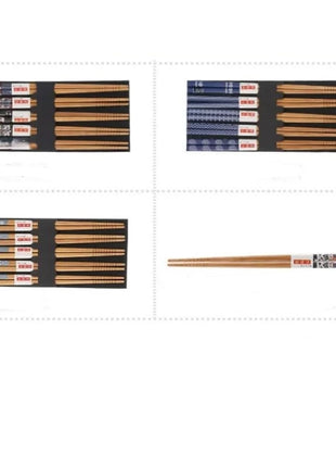 Durable bamboo chopsticks that are both eco-friendly and stylish for everyday use.
