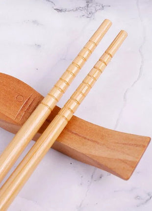 Eco-friendly chopsticks made from sustainable bamboo, perfect for reducing environmental impact.