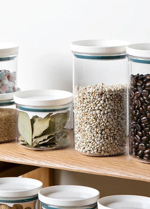 The square shape is perfect for maximizing space in cabinets and on countertops.

